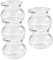 CHICAMPERA 5 Stück Puppenhaus Aquarium Puppenhaus Aquarium Fischglas Aquarium Figur Mini Aquarium Zubehör Großes Aquarium Aquarium Puppenhaus Desktop Ornamente Mini Glas