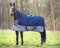 Equi-Theme/Equit'M Unisex's 400914759 Tyrex 600 D Hochhals-Pferdedecke, 175 cm, Marineblau/Grau