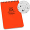 Rite in the Rain Wetterfestes Top Spiral-Notizbuch Einzeln 1 Pack Orange, 4 x 6