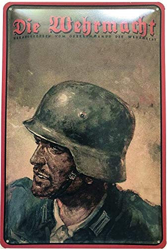 Blechschild 30 x 20 cm Die Wehrmacht - Oberkommando der Wehrmacht - Deko7