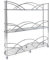 joeji's Kitchen Rangement Epices - Support Etagere a Epices Argentée - Comprend 2 Ventouses, Parfait pour Stocker Les Épices et Les Herbes, Peut Contenir 21 Pots Range Epices Cuisine…