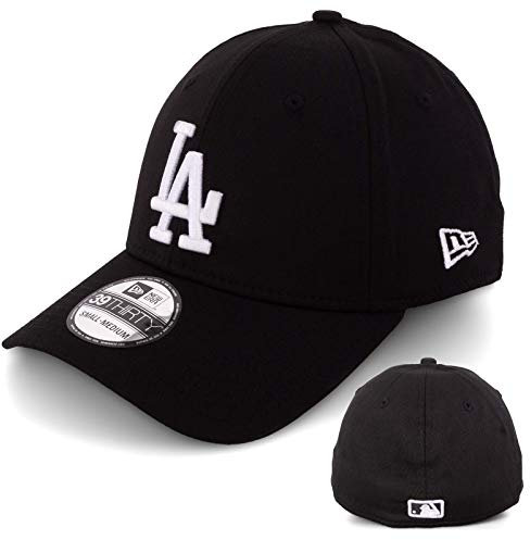 New Era Basecap Baseball Cap Herren Limited Edition Mütze 39THIRTY (Black/White LA Dodgers, M/L)