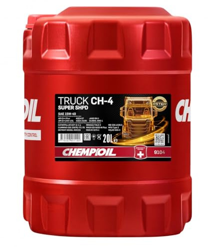 CHEMPIOIL 9104 TRUCK Super SHPD 15W-40 20L