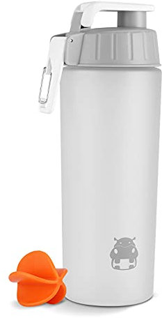 BONMIXC Tritan Copolyester Shaker Bottle for Protein Shakes BPA/BPS/BPF Free 800ml Sports Bottle with Mixball Workout Shaker Cup 28oz