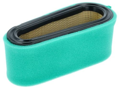 vhbw 2x Filter kompatibel mit Briggs & Stratton 496894S | 5053B, 496894, 493909 Rasenmäher - 18,4 x 7,6 x 7,3 cm (1x Vorfilter, 1x Luftfilter)