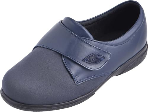 Cosyfeet Karena - Navy - 6 - Extra Wide Women's Shoes