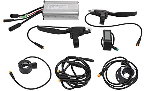 cersalt Kit Controller KT 22A, Motore Elettrico 36V/48V 500W Dissipazione del Calore per Bici elettrica