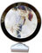 Cabilock Cadre Photo Rond De 7 Pouces Avec Miroir Cadre Photo De Mariage Album Photo
