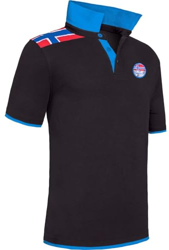 Nebulus Herren Poloshirt NEBFLAG, Shirt, Sweatshirt, Polo