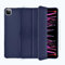 Tablet-Hülle mit Bleistifthalter kompatibel mit iPads 10,2''/10,5'' Blau