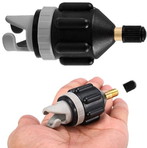 Sup Zubehör,Stand Up Paddle Zubehör,Adapter Board Pumpe,für Kompressor Luftpumpe Ventil Schlauchboot,Paddel Ventiladapter Luftmatratze,Pumpenadapter Paddling Luftpumpenadapter,Luftventiladapter Pump
