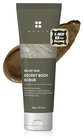 Relief Mud Secret Body Scrub by Brmud for Unisex - 6.34 oz Scrub