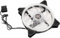1200RPM Double Loop LED 12cm RGB PC Case Fan, Silent Fan with 30000h Long Life, MOD Lighting Effects, 11 Shark Fin Blades, 5 Colors for CPU Coolers and Water Cooling Systems