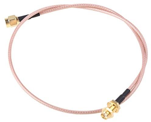 Pjeghbvop 50 cm RG316 Kabel SMA Stecker Auf SMA Buchse Jumper Pigtail 20 FPV Wire
