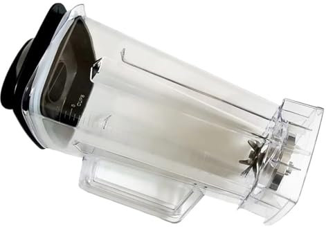 NDXNJFOY Vaso Mezclador for licuadora SC-1589, Repuesto de Vaso y Tapa de Cuchilla