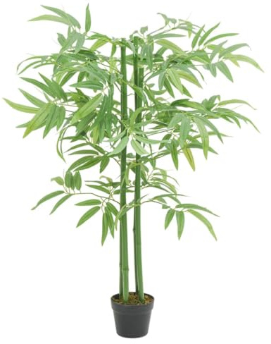 Solivagant Bambou Artificiel 384 Feuilles 120 cm Vert,(3.8 KG)