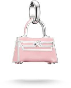 THOMAS SABO Charm-Anhänger Handtasche Connect Sterling Silber, Kaltemail