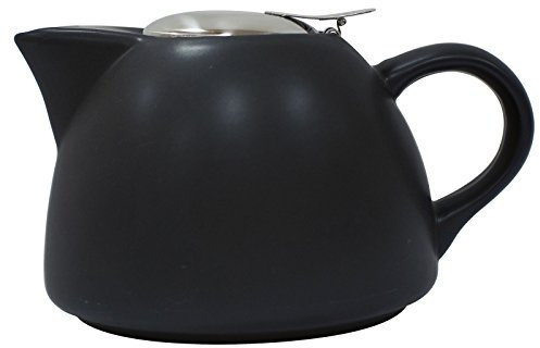 La Cafetiere 5200423 Teapot, 1300 ml, Stone, Black