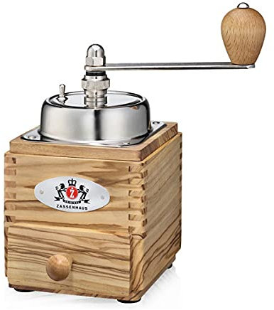 Zassenhaus KP0000040241 Montevideo Kaffeemühle, Holz, Natur