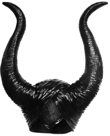 BROADREAM Hexenhut aus Latex, Halloween Latex Hat, Evil Queen Cosplay Kopfbedeckung, Unisex, Einheitsgröß