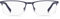 Tommy Hilfiger Unisex Th 1692 Sunglasses, KU0/18 MTBLUE Ruthe, 55