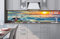 Küchenrückwand Folie selbstklebend Sonnenuntergang | Klebefolie - Dekofolie - Spritzschutz für Küche | Made in EU - 260 cm x 60 cm