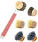 wilma nature Set XXL : Brosse à Vaisselle + 6 têtes de Brosse | Support en Acier Inoxydable & Silicone, 2 têtes de CRIN de Cheval, de Cactus et de Poils synthétiques | remplaçable, Durable