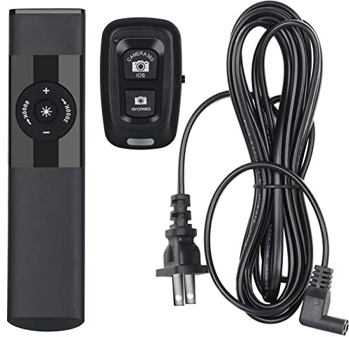 Remote Control and Power Cord and Phone Remote