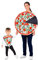 My Other Me 206540 Pizza Party One Size Adult Costume, Cartoon, multicoloured, M