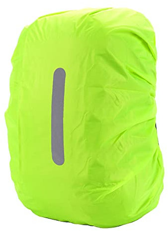HYCOPROT Regenschutz für Rucksack mit Reflexstreifen, wasserdichte und Windabweisend Regenhülle Schulranzen, Regenüberzug für Wandern, Camping, Touring, Radfahren