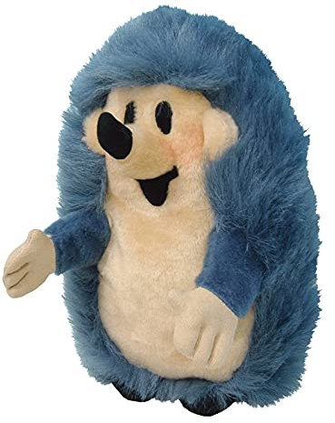 Handpuppe Kuscheltier Der Kleine Maulwurf 27 cm Blau Igel Plüschtier Stofftier
