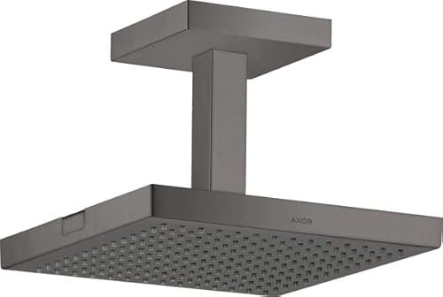 hansgrohe AXOR ShowerSolutions Kopfbrause 240/240 1jet, Deckenanschluss, 10929340, Farbe: Brushed Black Chrome