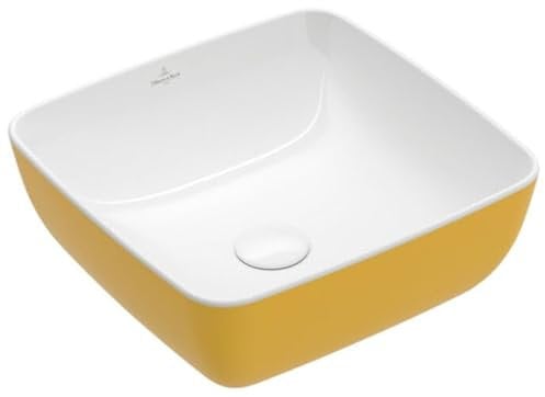 Villeroy & Boch Artis Aufsatzwaschtisch, 410x410mm, ohne Überlauf, 417841BCW9, Farbe: Indian Summer