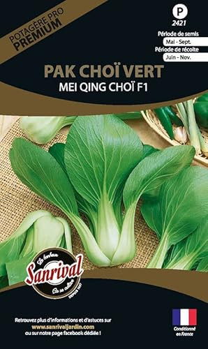 Graines potagères Premium pak choï Vert