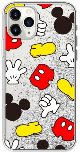 ERT GROUP mobile phone case for Apple Iphone 11 PRO MAX original and officially Licensed Disney pattern Mickey 046 optimally adapted to the mobile phone, with glitter overflow effect