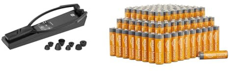 Sennheiser Der kabellose & Amazon Basics AA-Alkalibatterien, leistungsstark, 1.5 V, 100er-Pack