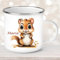 Tazza personalizzata con nome chipmunk #2 smaltata