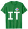Italia IT Familie Freunde Gruppen Italien Flaggenpuzzle T-Shirt