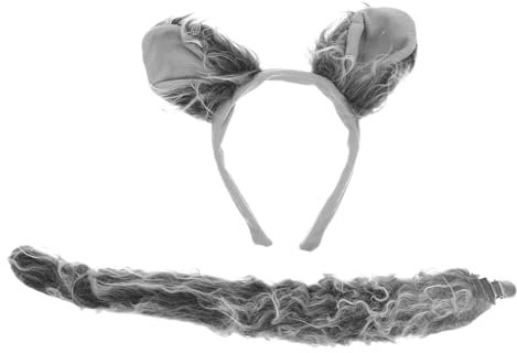 CORHAD 1satz Kostüm Für Mädchen Mit Ohren-haarreif Und Tierisch Cosplay Für Halloween Und Mottopartys Design Mit Detailgetreuen Accessoires