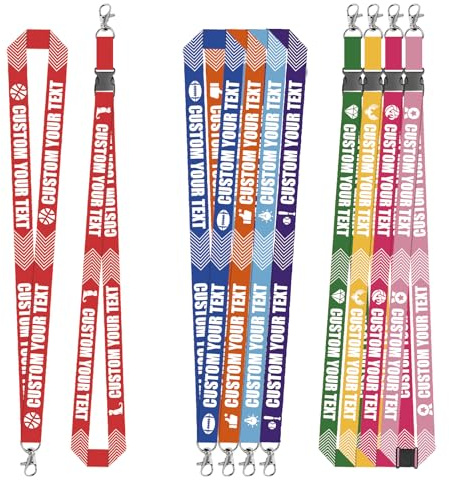 Fxinxi Personalisierte Lanyards 500pcs-Custom Lanyard-Personalisierte Lehrer Lanyard Breakaway Lanyards-Firma