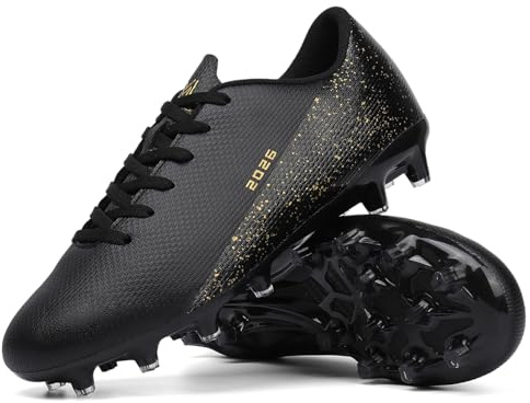 KUUK Football Shoes Men Women Turf Indoor Football Shoes Unisex Artificial Training Shoes Teenager AG TF Synthetic Grass Training Shoes