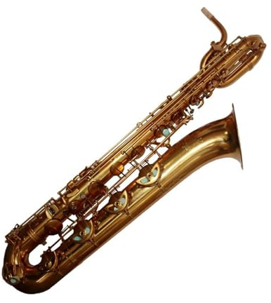 Saxophon Anfänger Professionelles Vintage Warrior Lack-Baritonsaxophon mit Koffer
