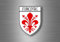 Akacha Sticker Adesivi Adesivo Stemma Etichetta Bandiera Auto Firenze Italia