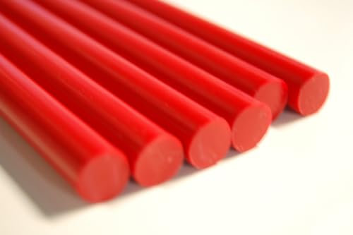 COLLA A CALDO rossa 11,5mm x 20 cm conf.1kg (circa 50 pz)
