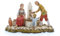 Moranduzzo Famiglia alla Fontana per Presepe da Cm 10 Scala 1:20 - Statuine Presepe Indistruttibili - Stile 700', Pittura Rifinita a Mano, Prodotto Ufficiale, Made in Italy, Scultore M. Landi