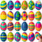 JOYIN 24 PCS Squishy Toys Slow Rising Stress Ball Soft Fidget Squeeze Eggs for Easter Hunt, Basket Stuffer Fillers, Toys Gifts Party Favor