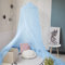 Eimilaly Betthimmel Moskitonetz, Betthimmel für Mädchen Zimmer Dekoration - Insektenschutz hängende Baldachin für Erwachsene, Babys, Outdoor Camping, Blue