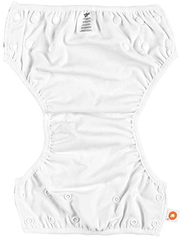 XKKO - waschbare Schwimmwindel - One Size (4-15 kg) -Watercolour Polka Dots