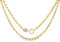 World of Jewellery 9ct 2mm Gold Rope Chain Necklace 18 Inch Long