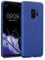 kwmobile Case kompatibel mit Samsung Galaxy S9 Hülle - Schutzhülle aus Silikon metallisch schimmernd - Handyhülle Metallic Blau